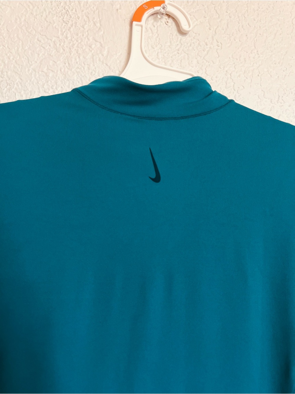 Nike Yoga Dri-Fit Full Zip Tight Fit Track Jacket in Teal - Picture 6 of 9
